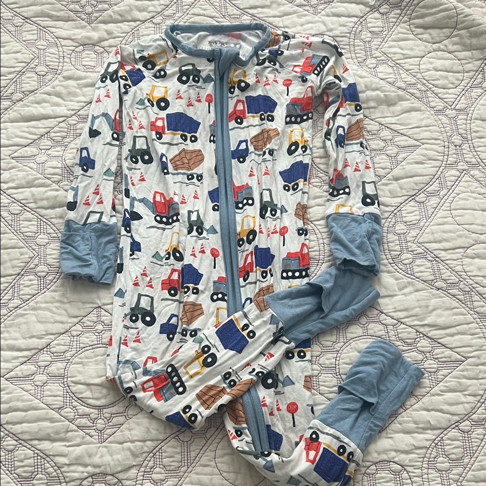 Little Sleepies Construction Print